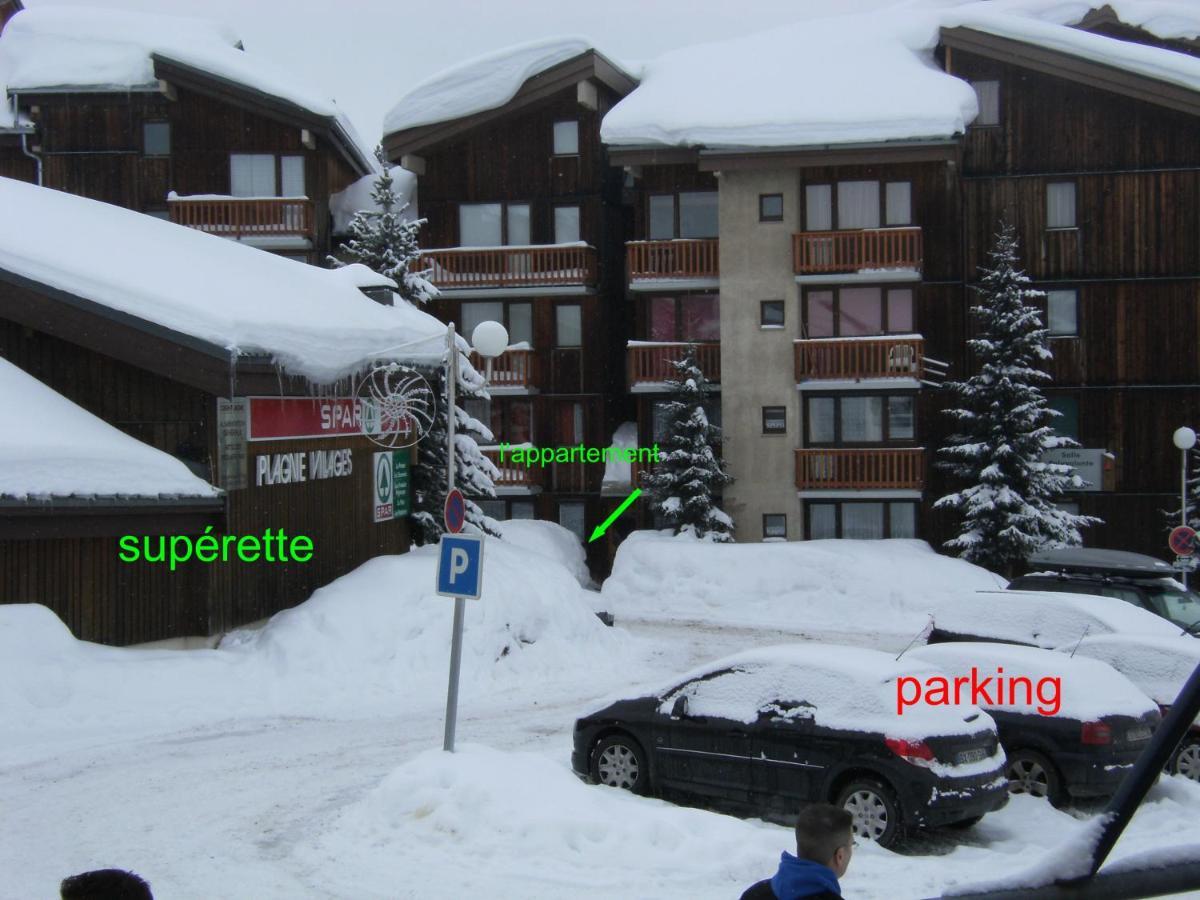 Appartement 5 Pers Plagne Village La Plagne Exterior photo